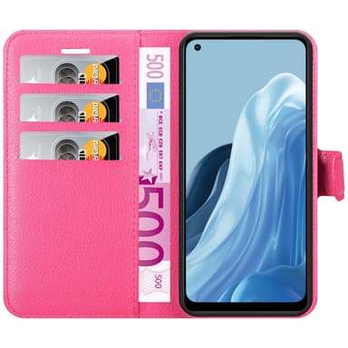 Realme 7 5G Plånboksfodral Skal (Rosa)