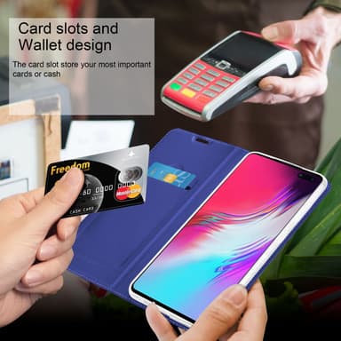 Samsung Galaxy S10 5G Fodral Skal Case (Blå)