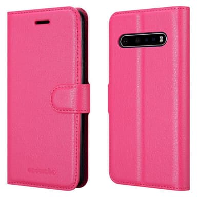 LG V60 ThinQ Plånboksfodral Skal (Rosa)