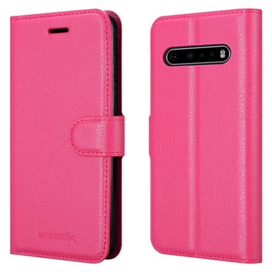 LG V60 ThinQ Plånboksfodral Skal (Rosa)