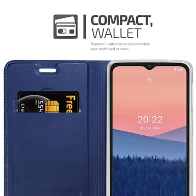 Nokia C21 Fodral Skal Case (Blå)