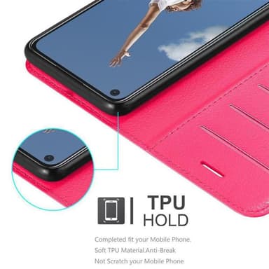 Oppo A52 Plånboksfodral Skal (Rosa)