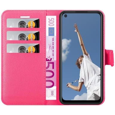 Oppo A52 Plånboksfodral Skal (Rosa)