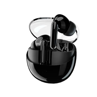 Trådlösa in-ear Bluetooth 5.3 HiFi brusreducerande hörlurar Svart