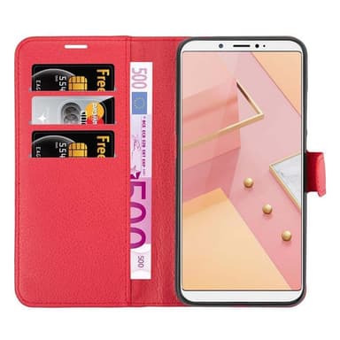 ZTE Nubia N3 Plånboksfodral Skal (Röd)