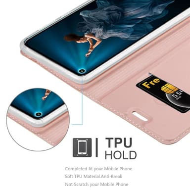 Honor 20 PRO Fodral Skal Case (Rosa)