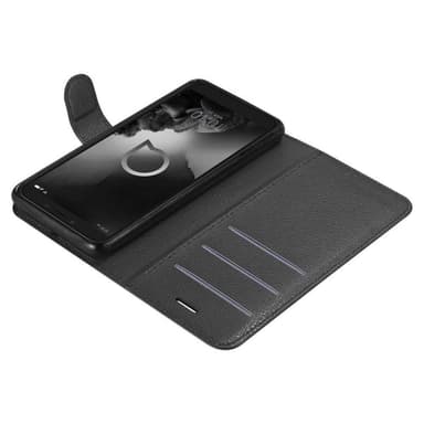 Alcatel 1S 2019 Plånboksfodral Skal (Svart)