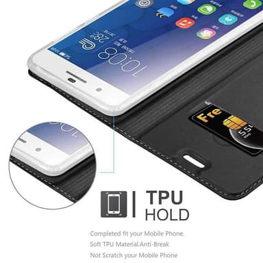 Honor 6 PLUS Fodral Skal Case (Svart)