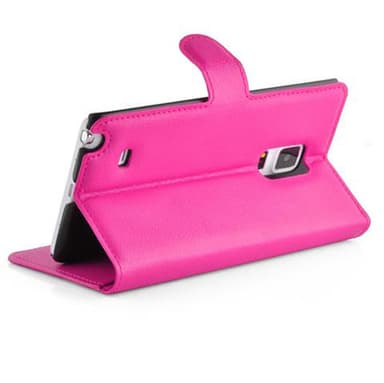 Samsung Galaxy NOTE EDGE Plånboksfodral Skal (Rosa)
