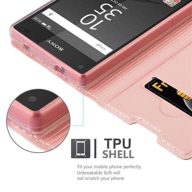 Sony Xperia Z5 COMPACT Fodral Skal Case (Rosa)