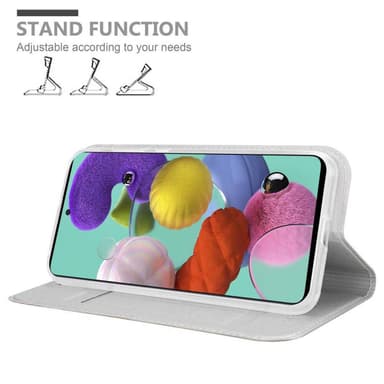 Samsung Galaxy A51 4G / M40s Fodral Skal Case (Silver)