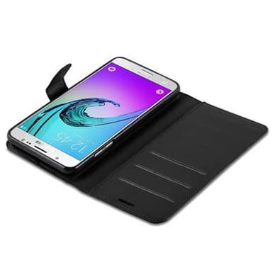 Samsung Galaxy J5 2016 Plånboksfodral Skal (Svart)
