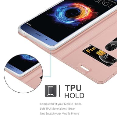 Honor 8 PRO Fodral Skal Case (Rosa)