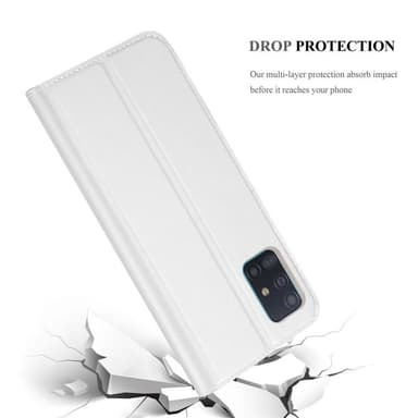 Samsung Galaxy A51 4G / M40s Fodral Skal Case (Silver)