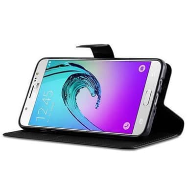 Samsung Galaxy J5 2016 Plånboksfodral Skal (Svart)
