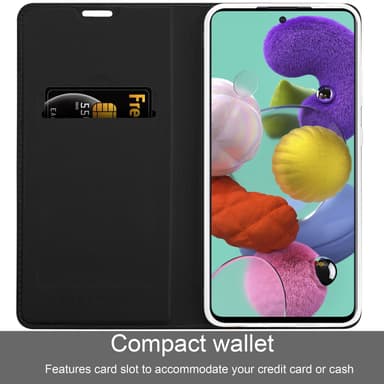 Samsung Galaxy A51 5G Fodral Skal Case (Svart)