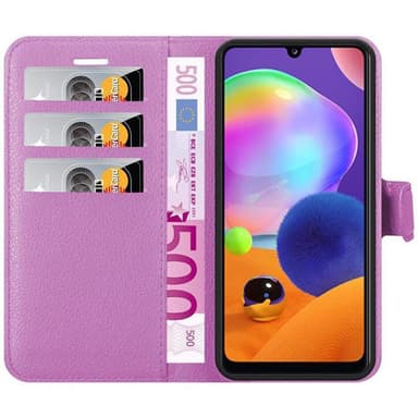 Samsung Galaxy A31 Plånboksfodral Skal (Lila)