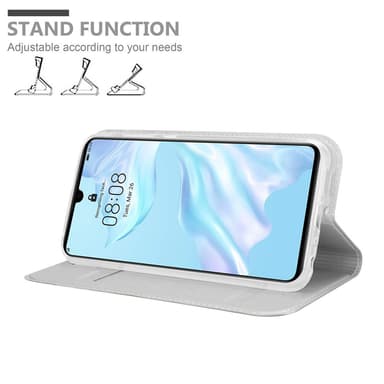 Huawei P30 Fodral Skal Case (Silver)