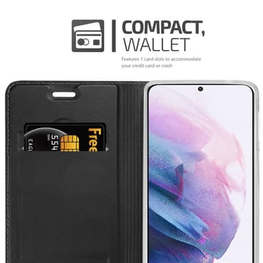 Samsung Galaxy S21 PLUS Fodral Skal Case (Svart)