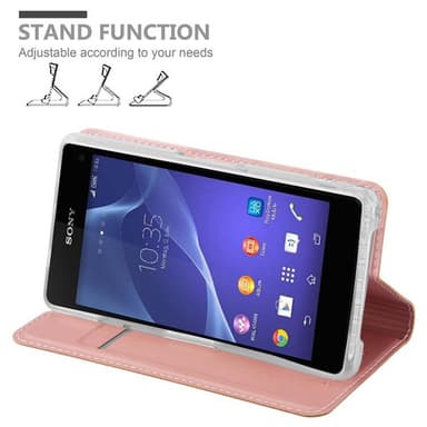 Sony Xperia Z1 COMPACT Fodral Skal Case (Rosa)