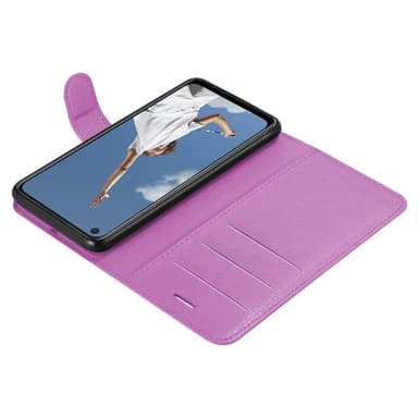 Oppo A52 Plånboksfodral Skal (Lila)