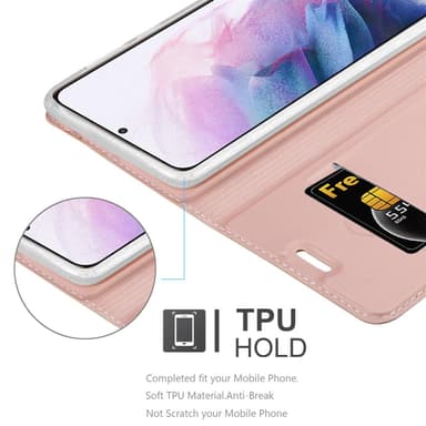 Samsung Galaxy S21 PLUS Fodral Skal Case (Rosa)