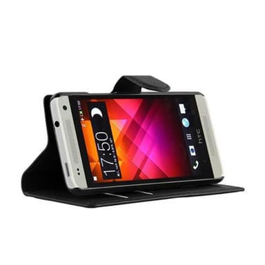 HTC ONE M4 MINI Plånboksfodral Skal (Svart)