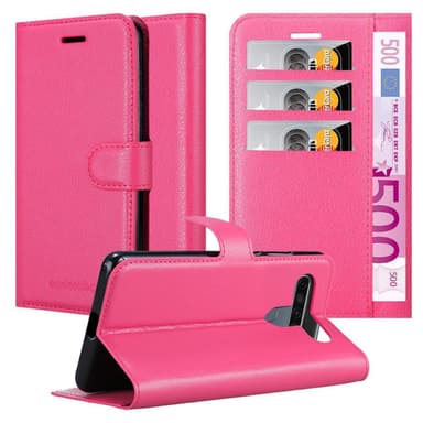 LG K61 Plånboksfodral Skal (Rosa)