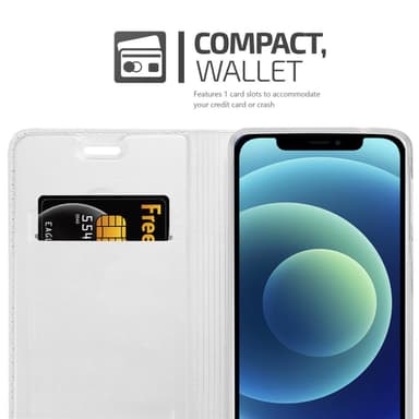iPhone 12 MINI Fodral Skal Case (Silver)