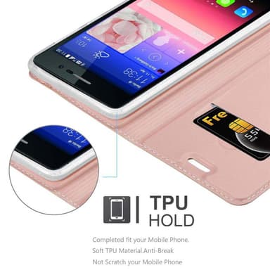 Huawei ASCEND P7 Fodral Skal Case (Rosa)