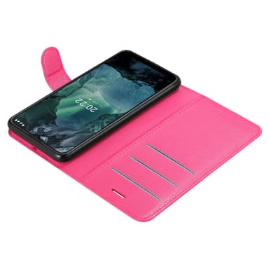 Nokia G11 / G21 Plånboksfodral Skal (Rosa)