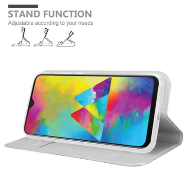 Samsung Galaxy M21 / M30s Fodral Skal Case (Silver)