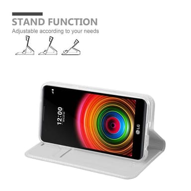 LG X POWER Fodral Skal Case (Silver)