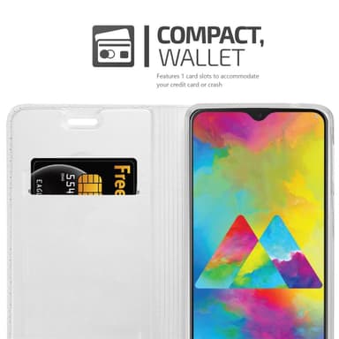 Samsung Galaxy M21 / M30s Fodral Skal Case (Silver)