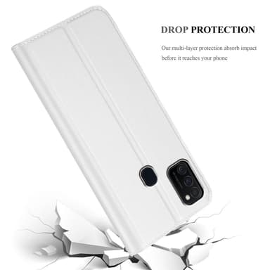 Samsung Galaxy M21 / M30s Fodral Skal Case (Silver)