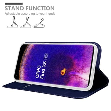 Oppo FIND X5 Fodral Skal Case (Blå)