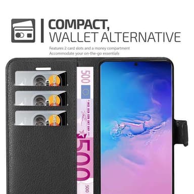 Samsung Galaxy S20 ULTRA Plånboksfodral Skal (Svart)