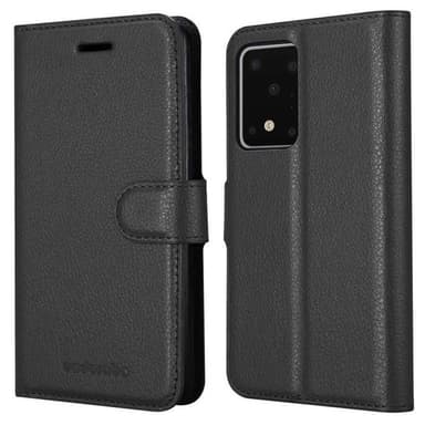 Samsung Galaxy S20 ULTRA Plånboksfodral Skal (Svart)