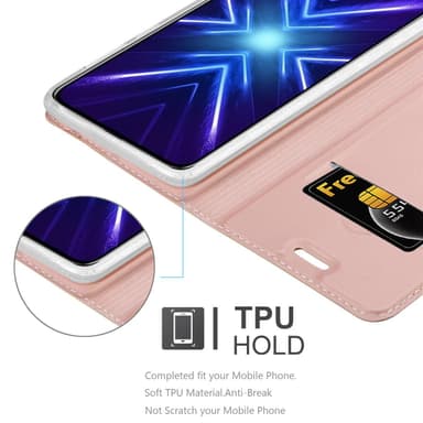Honor 9X Fodral Skal Case (Rosa)