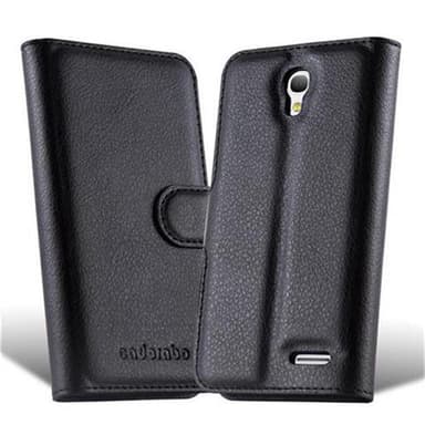 Alcatel OneTouch POP S3 Plånboksfodral Skal (Svart)