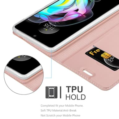 Motorola EDGE 20 Fodral Skal Case (Rosa)