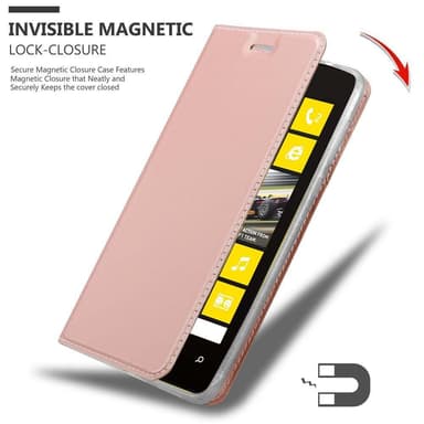Nokia Lumia 520 / 521 Fodral Skal Case (Rosa)