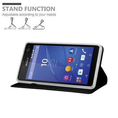 Sony Xperia C4 Fodral Skal Case (Svart)