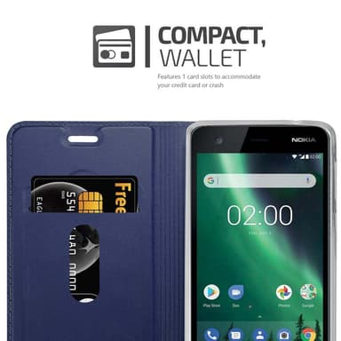 Nokia 2 2017 Fodral Skal Case (Blå)
