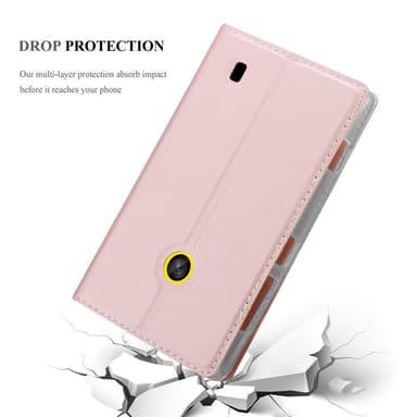 Nokia Lumia 520 / 521 Fodral Skal Case (Rosa)