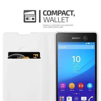 Sony Xperia M5 Fodral Skal Case (Silver)