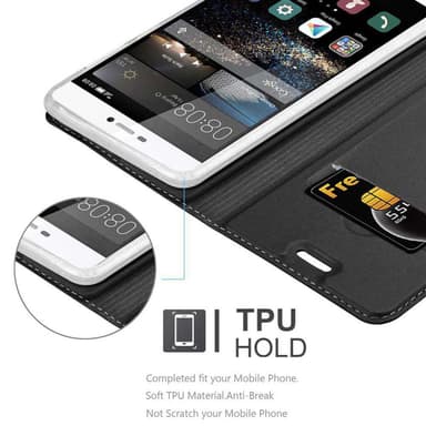 Huawei P8 Fodral Skal Case (Svart)