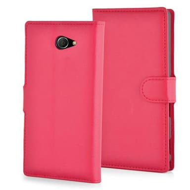 Sony Xperia M2 / M2 AQUA Plånboksfodral Skal (Röd)