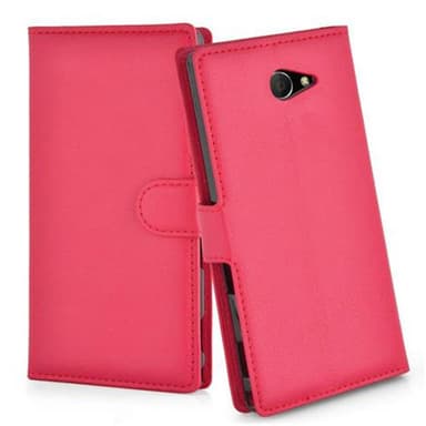 Sony Xperia M2 / M2 AQUA Plånboksfodral Skal (Röd)