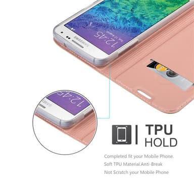 Samsung Galaxy ALPHA Fodral Skal Case (Rosa)